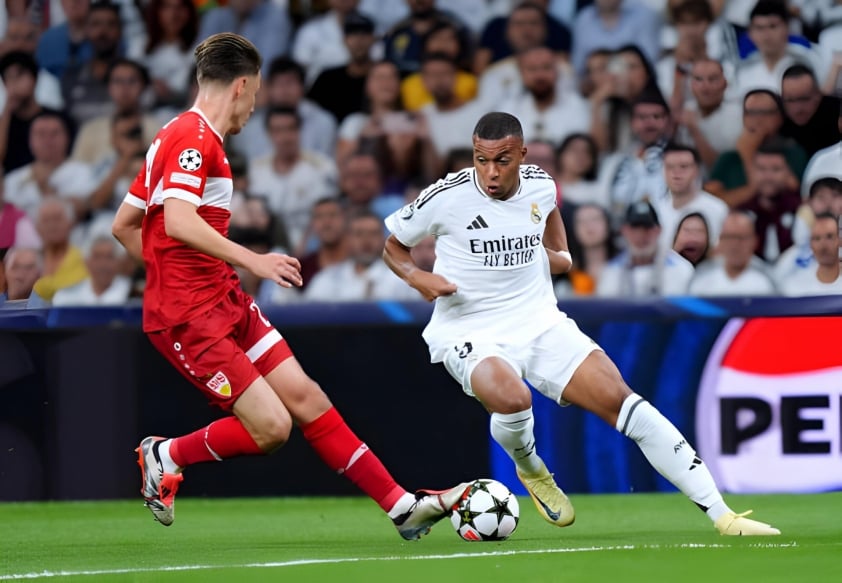 Mbappe cùng Endrick tỏa sáng, Real Madrid thị uy sức mạnh tại Cúp C1 529254